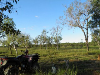 Mit dem Quad unterwegs - Northern Territory, Australia, April 2011